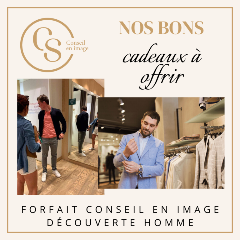 Forfait Conseil en image Homme